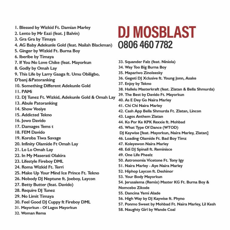 Mixtape: DJ Mosblast - The Baba Oh