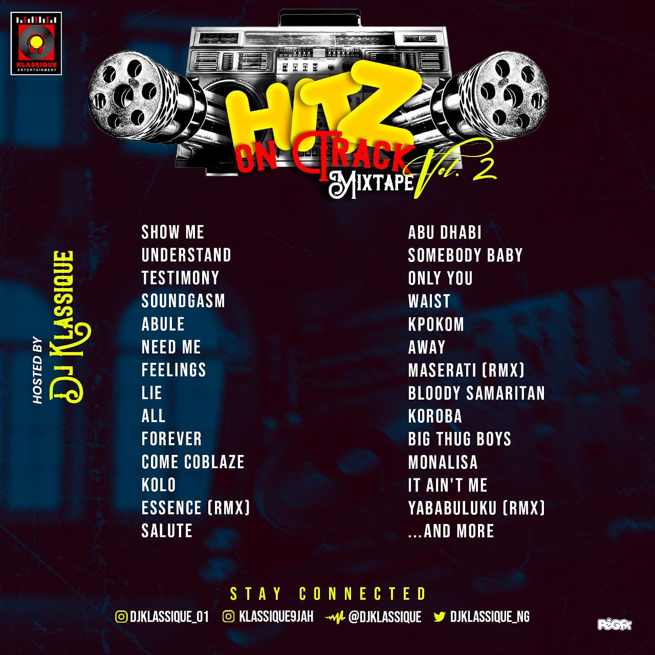 Mixtape: Dj Klassique - Hitz On Track Vol. 2