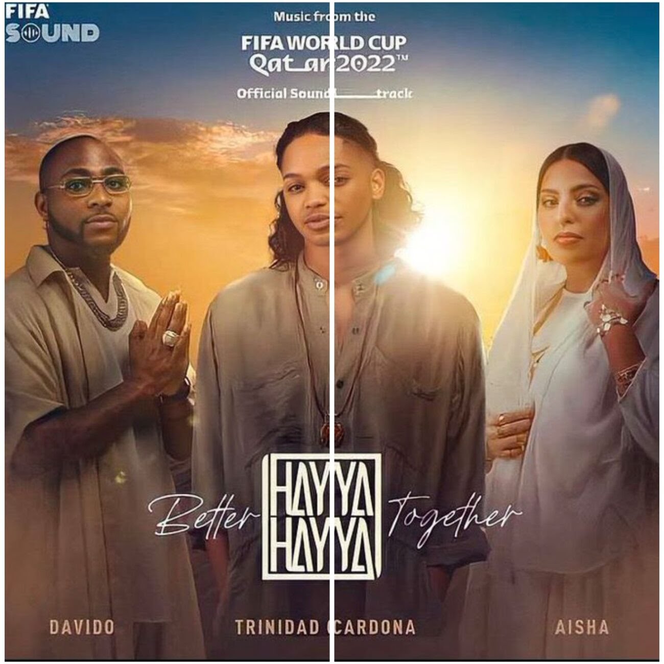 DOWNLOAD MP3 Trinidad Cardona, Davido & Aisha - Hayya Hayya (Better Together)