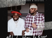 Chris Brown - Nobody Has To Know ft. Davido
